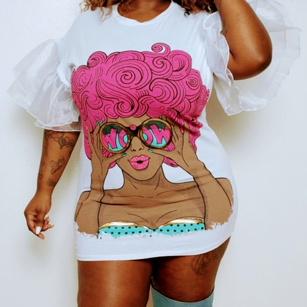 👡Sexy Tee shirt dress👗